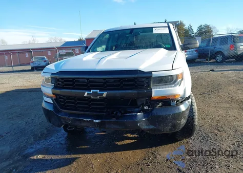 2016 Chevrolet Silverado 1500 Custom из США, поврежденный, VIN 1GCVKPEC8GZ372767